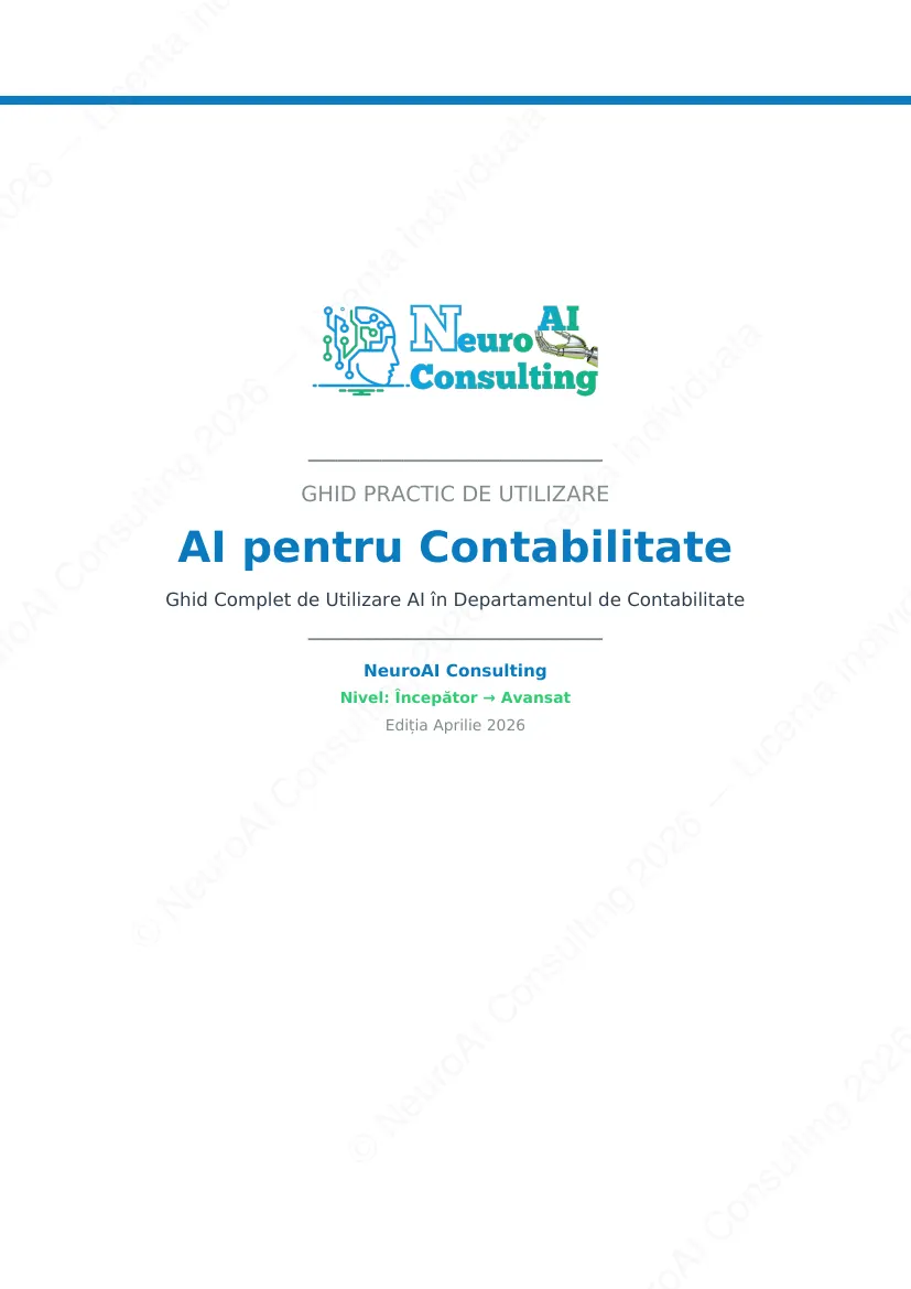 Cover raport audit digital NeuroAI
